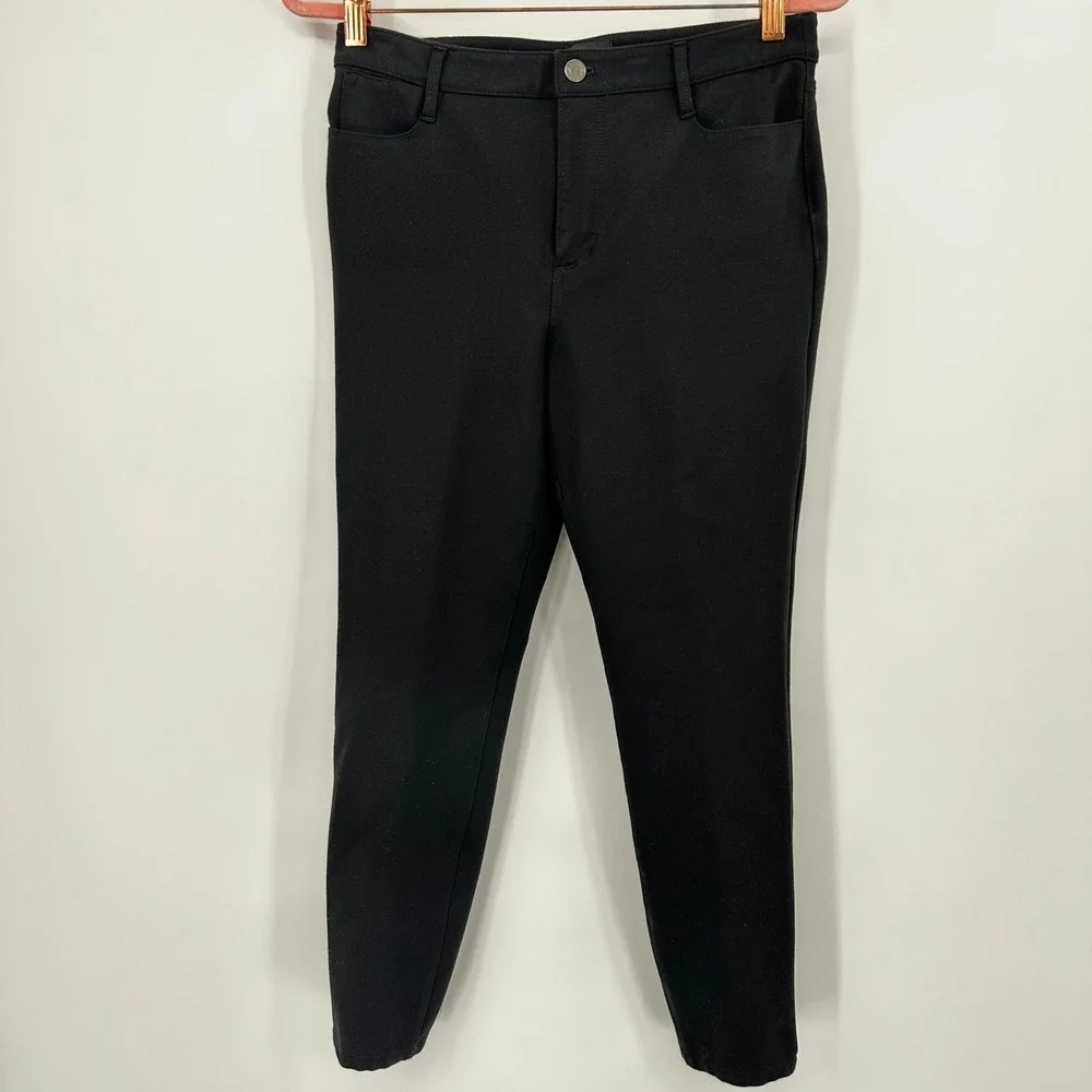 Talbots‎ Soho 5-Pocket Jegging Black Stretch Skinny Pants 6P Minimalist Capsule